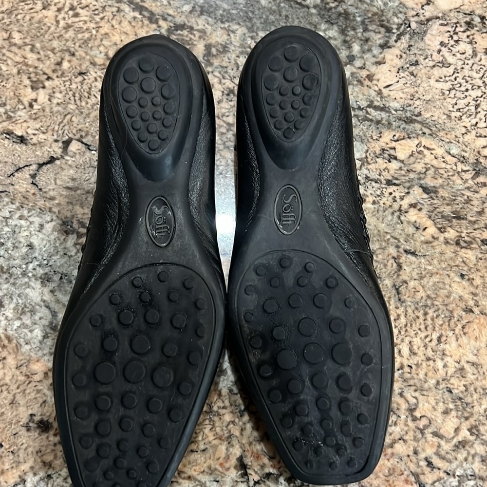 Sofft Women's Black Leather Shoes - Picture 8 of 8